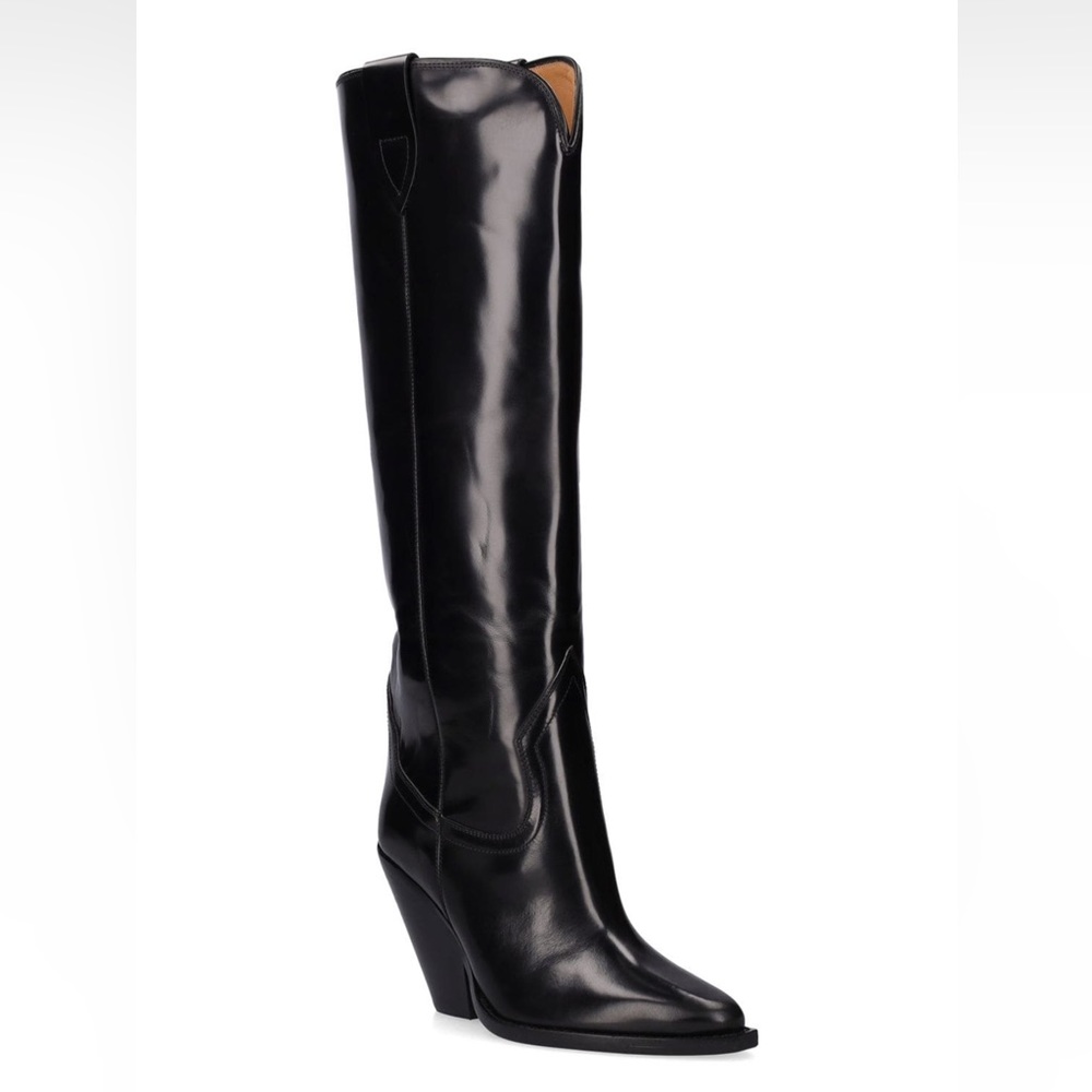 Isabel Marant
Lomero Calfskin Western Knee Boots Size 41 - Picture 7 of 14